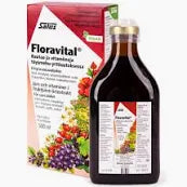 Salus Floravital 500ml vegaaninen rautavalmiste, Salus