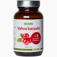 Vahva karpalo + maitohappobakteerit 30 kaps, Biomed