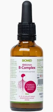 B-Complex Aktiiviset tipat 40ml, Biomed