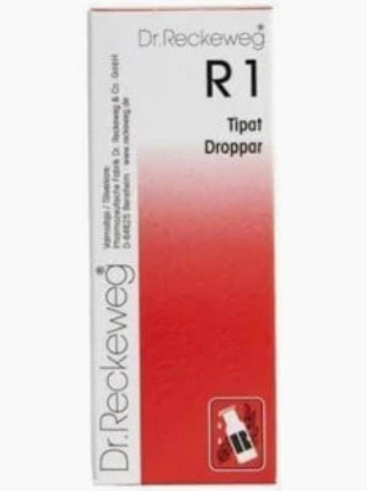 Homeopaattiset tipat R1 50ml, Dr. Reckeweg