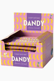 Dandy Candy Date Bar Banana Caramel 35g x 18pack, Foodin