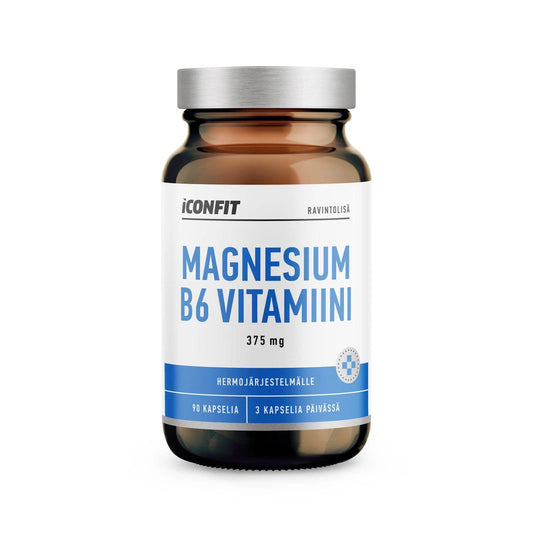 Magnesium B6-vitamiini 90 kaps, ICONFIT