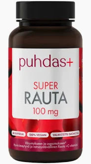 Super Rauta 100 mg 60 kaps, Puhdas+