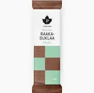 Raakasuklaa Minttu Luomu 36g, Puhdistamo