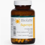 Biolatte Superzym ruoansulatusentsyymi 110 kaps