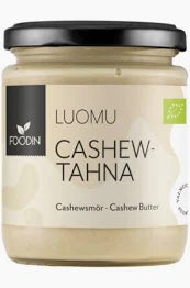 Cashewtahna, Luomu 250g, Foodin