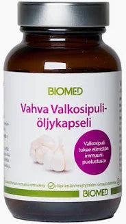 Valkosipuliöljykapseli Vahva 90 kaps, Biomed