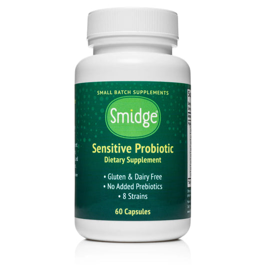 Sensitive Maitohappobakteerit  60 kaps, Smidge