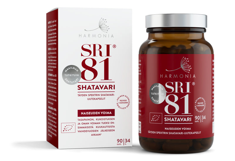 SRI81-shatavarinjuuriuute 90 kaps, Harmonia