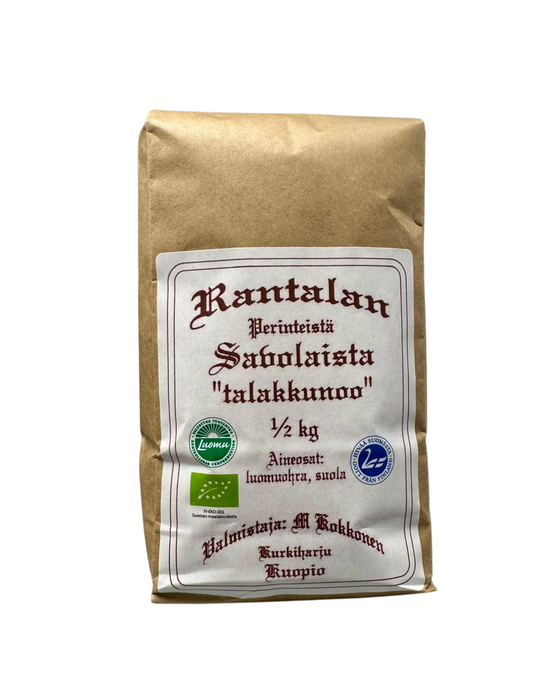 Rantalan perinteinen talkkuna 500g  Luomu, Rantalan Tila