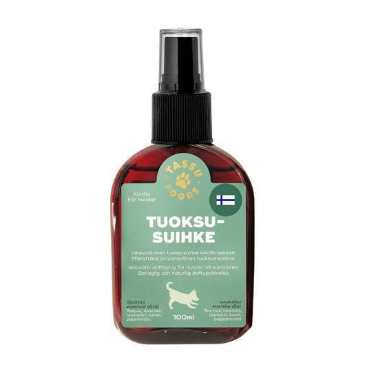 Punkki Tuoksusuihke- eläimille 100 ml, Tassu Foods