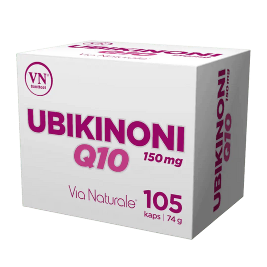 Ubikinoni Q10 150mg 105 kaps, Via Naturale