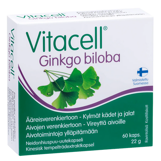 Vitacell Ginkgo Biloba 60 kaps.