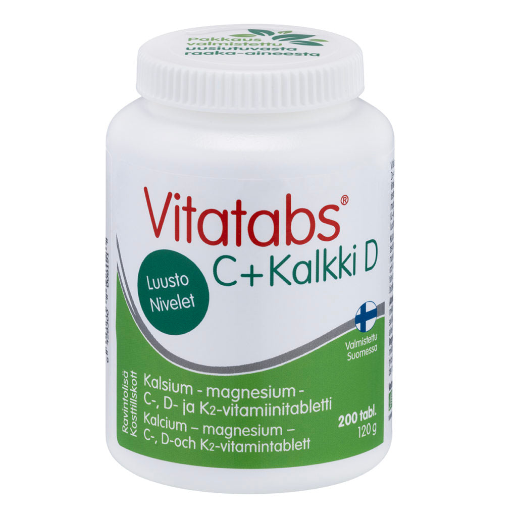 Vitatabs C + Kalkki D 200 tabl.