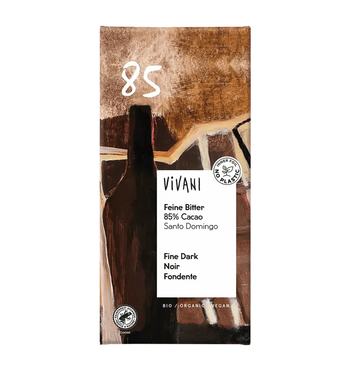 Vivani Luomu Tummasuklaa 85% 80g
