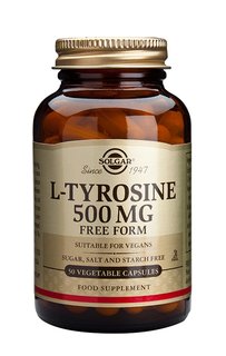 L tyrosiini 500 mg