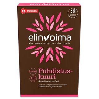 Elinvoima puhdistuskuuri bioteekki
