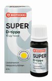 Bioteekki super d tippa 8ml