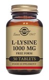 L lysiini 1000mg 50kpl solgar