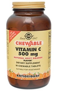 Vitamin c 500 mg chewable solgar