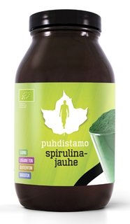 Spirulinajauhe 100g puhdistamo