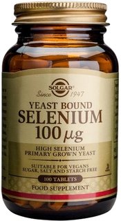 Seleeni 100ug 100kpl hiivallinen solgar