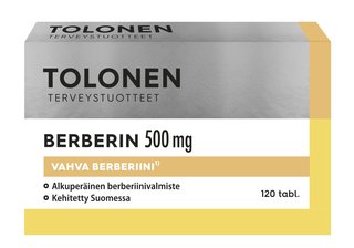 Berberin 120 tolonen