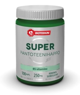 Pantoteenihappo super bioteekki