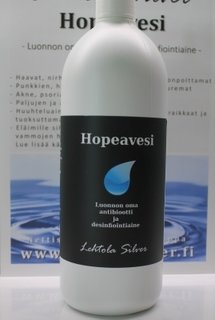Hopeavesi lehtola silver