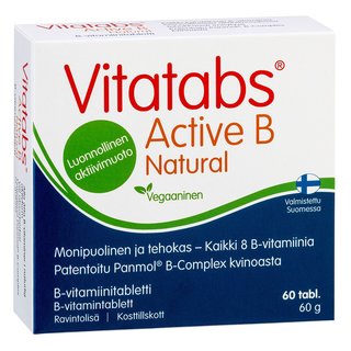 Hankintatukku active b vitatabs