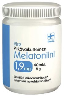 Melatoniini vire 120tabl 1.9mg leader