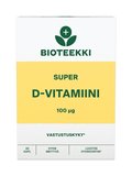 Bioteekki super e vitamiini 100mg 60kaps