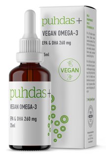 Omega 3 vegan puhdasplus large
