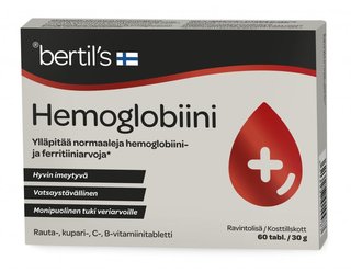 Hemoglobiini 60 pahvipkt bertils