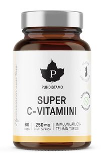 Super c 250mg 60 amla puhdistamo