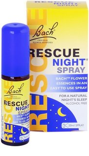 Rescue night spray 20ml bach aduki