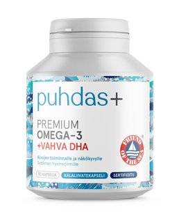Premium omega vahva dha puhdas plus