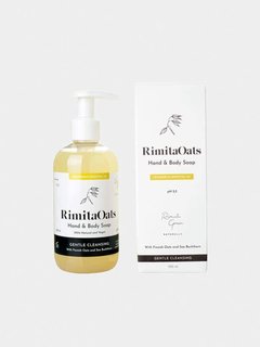 Nestesaippua rimita oats sitruunaruoho 250ml