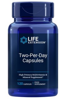 Two per day multivitamin 120 life extension